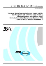 ETSI TS 134121-2-V7.1.0 30.6.2006