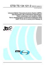 ETSI TS 134121-2-V8.0.0 29.1.2008