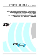 ETSI TS 134121-2-V8.1.0 29.1.2008