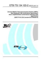 ETSI TS 134123-2-V8.0.0 29.10.2007