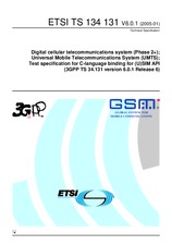 ETSI TS 134131-V6.0.1 31.1.2005