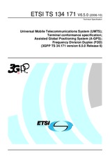 ETSI TS 134171-V6.5.0 25.10.2006
