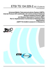ETSI TS 134229-2-V8.1.0 14.4.2009