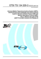 ETSI TS 134229-3-V5.0.0 31.3.2007