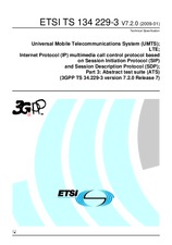 ETSI TS 134229-3-V7.2.0 29.1.2009