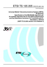 ETSI TS 135205-V4.0.0 21.5.2001