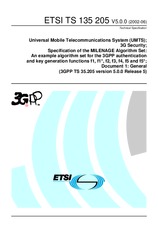 ETSI TS 135205-V5.0.0 27.6.2002