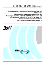 ETSI TS 135207-V6.0.0 31.12.2004