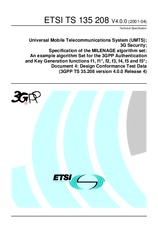 ETSI TS 135208-V4.0.0 25.6.2001