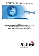 ETSI TS 136141-V10.11.0 17.7.2013