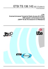 ETSI TS 136143-V8.1.0 20.7.2009