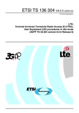 ETSI TS 136304-V8.5.0 23.4.2009