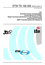 ETSI TS 136305-V9.0.0 13.10.2009