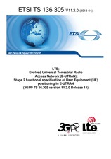 ETSI TS 136305-V11.3.0 19.4.2013