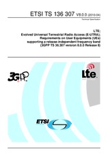 ETSI TS 136307-V8.0.0 16.4.2010