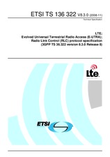 ETSI TS 136322-V8.3.0 4.11.2008