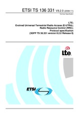 ETSI TS 136331-V8.2.0 4.11.2008