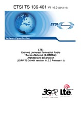 Náhled ETSI TS 136401-V11.0.0 18.10.2012