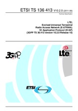 Náhled ETSI TS 136413-V10.2.0 30.6.2011