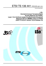 Norma ETSI TS 136441-V10.0.0 20.1.2011 náhled