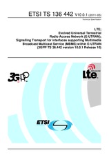 Norma ETSI TS 136442-V10.0.1 16.5.2011 náhled