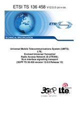 Norma ETSI TS 136458-V12.0.0 26.9.2014 náhled