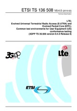 Norma ETSI TS 136508-V8.4.0 12.2.2010 náhled