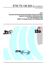 Norma ETSI TS 136509-V8.1.0 15.4.2009 náhled