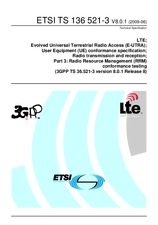 Norma ETSI TS 136521-3-V8.0.1 19.6.2009 náhled