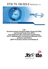 Norma ETSI TS 136523-2-V9.6.0 4.11.2011 náhled