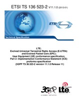 Norma ETSI TS 136523-2-V11.1.0 14.1.2013 náhled