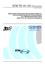 Norma ETSI TS 141101-V5.4.0 30.6.2003 náhled