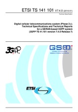 Norma ETSI TS 141101-V7.4.0 13.1.2010 náhled