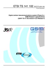 Norma ETSI TS 141102-V4.2.0 30.9.2001 náhled