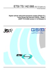 ETSI TS 142068-V4.1.0 14.8.2001