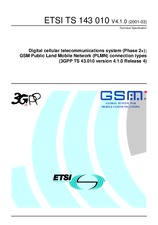 Norma ETSI TS 143010-V4.1.0 20.7.2001 náhled
