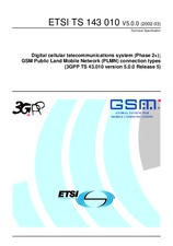 ETSI TS 143010-V5.0.0 31.3.2002