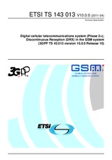 Norma ETSI TS 143013-V10.0.0 8.4.2011 náhled