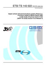ETSI TS 143022-V4.5.0 30.9.2002