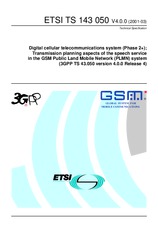 ETSI TS 143050-V4.0.0 31.3.2001