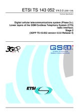 Norma ETSI TS 143052-V4.0.0 30.4.2001 náhled
