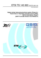 ETSI TS 143063-V4.0.0 31.3.2001