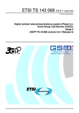 Náhled ETSI TS 143068-V5.0.1 30.6.2002