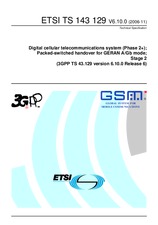 ETSI TS 143129-V6.10.0 30.11.2006