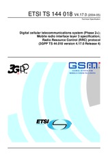 ETSI TS 144018-V4.17.0 25.5.2004