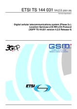 ETSI TS 144031-V4.2.0 30.9.2001