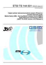 Norma ETSI TS 144031-V4.6.0 31.7.2002 náhled