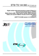 ETSI TS 144060-V4.1.0 14.8.2001