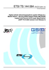 Norma ETSI TS 144064-V4.2.0 31.12.2001 náhled