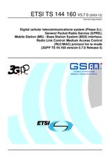 Norma ETSI TS 144160-V5.7.0 18.12.2003 náhled